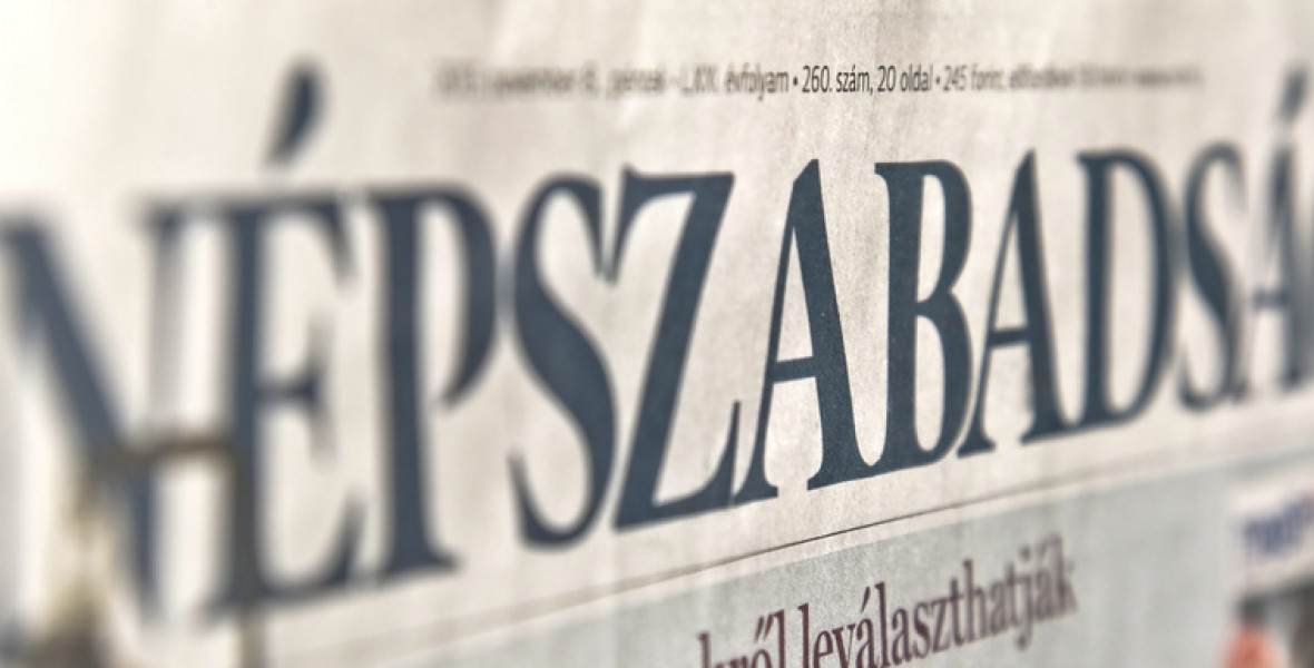 Az írók is tiltakoznak a Népszabadság megszüntetése ellen
