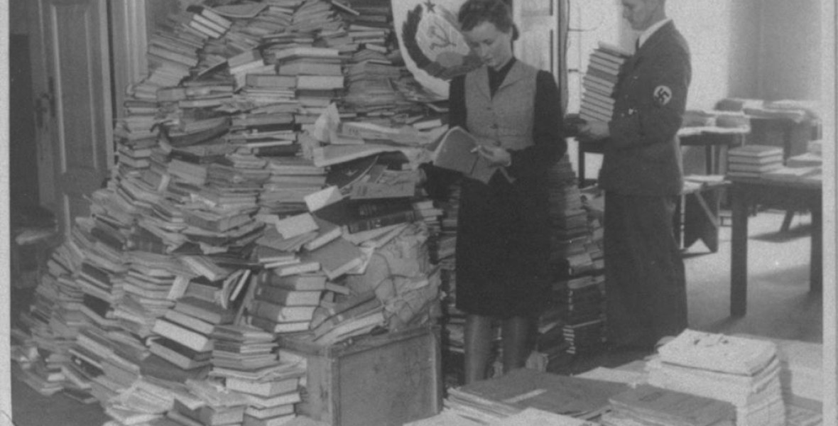 A nácik által elrabolt könyvek egy része még mindig Európa könyvtáraiban porosodik