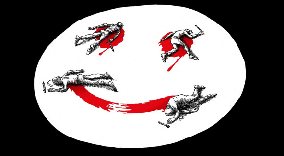 A ceruza és a vér vált hangsúlyossá a #jesuischarlie-kiállításon