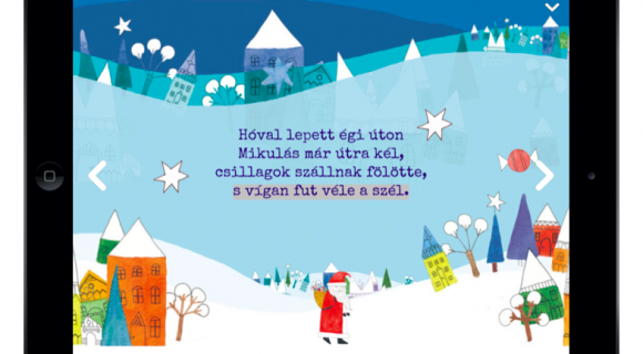 Ajándék e-mesét hozott a Mikulás