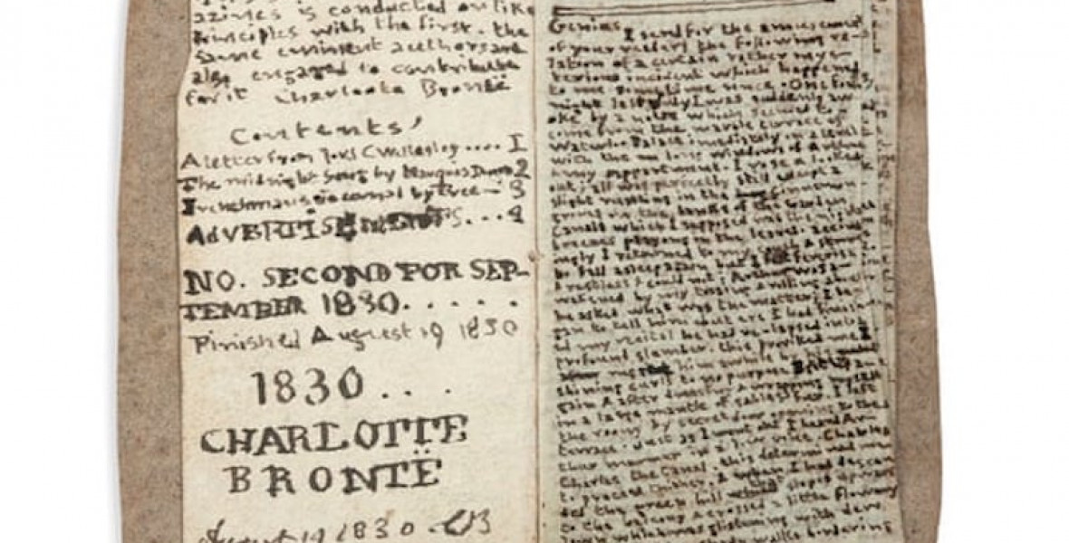 Hatalmas összeget fizettek Charlotte Brontë kézzel írt, miniatűr könyvéért