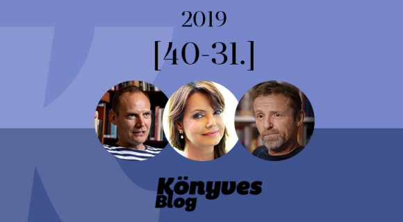 2019 legjobb könyvei 40-31.