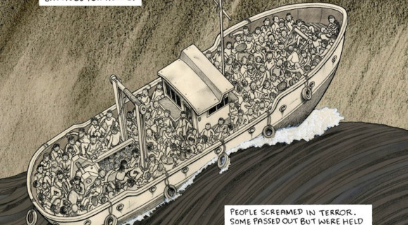 Képregénnyel küzd a bevándorlóellenes hangok ellen egy brit művész