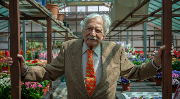 100 éves lett Bálint gazda, az ország kedvenc kertésze [VIDEÓPREMIER]