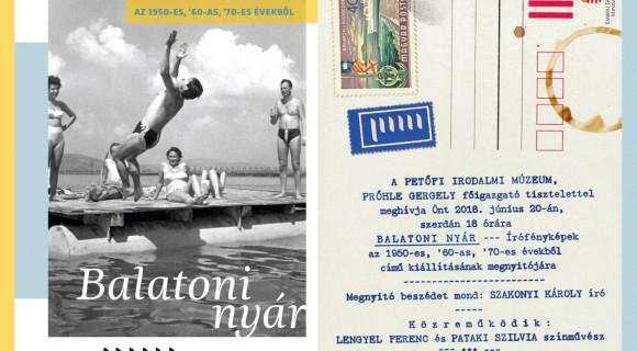 Így nyaraltak a magyar írók a Balatonon