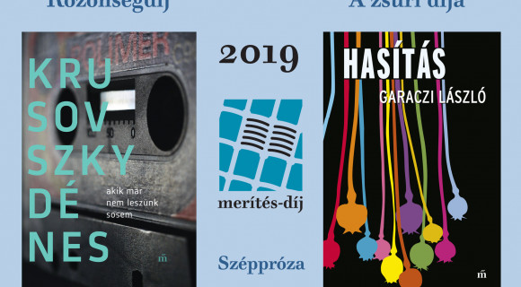 Krusovszky Dénes és Garaczi László kapja idén a Merítés-díjat széppróza kategóriában