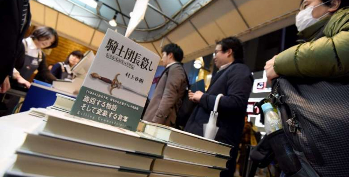 Japánban megindult a roham Murakami új regényéért